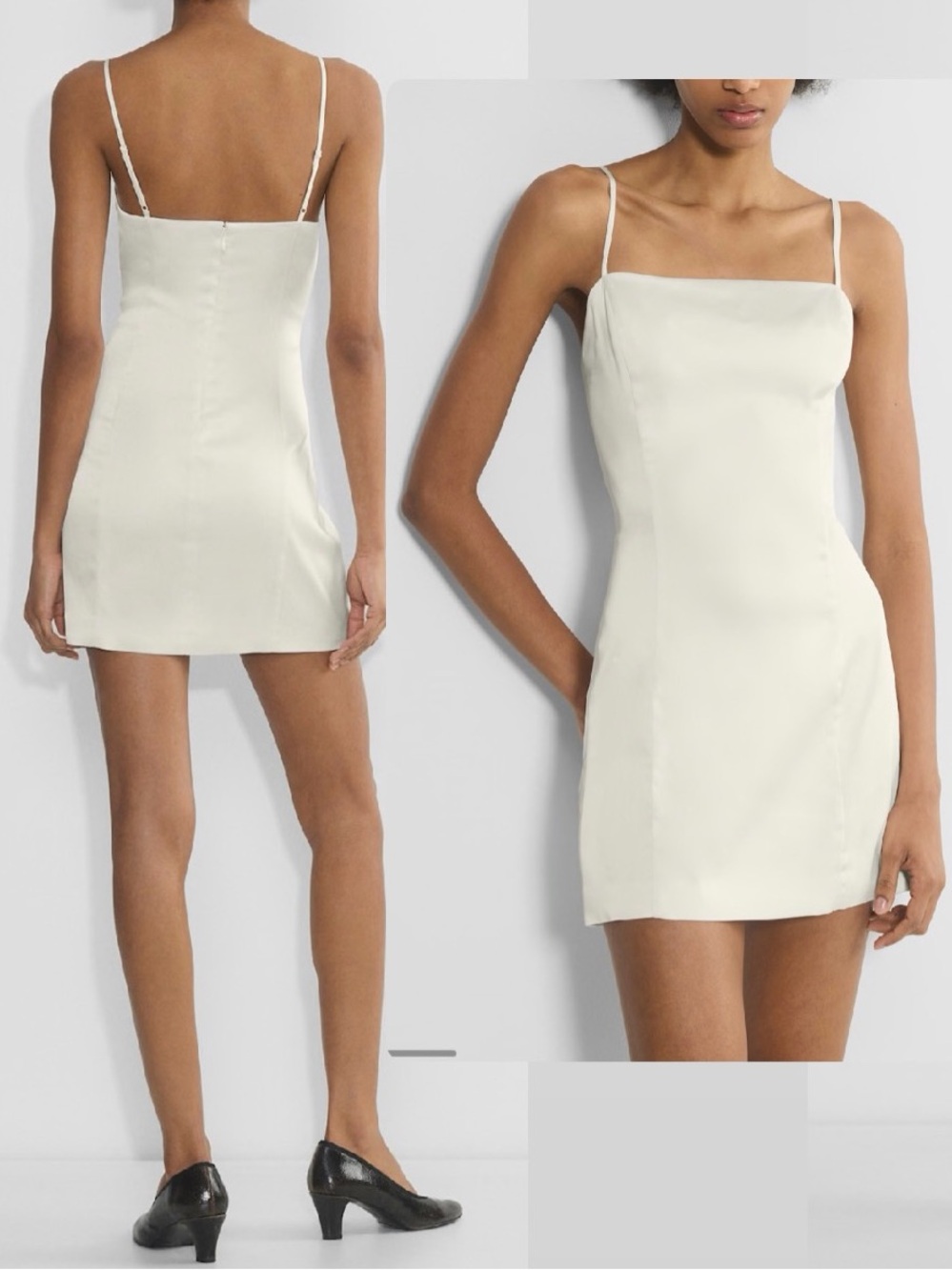 Aritzia Sunday Best white mini dress in size 00